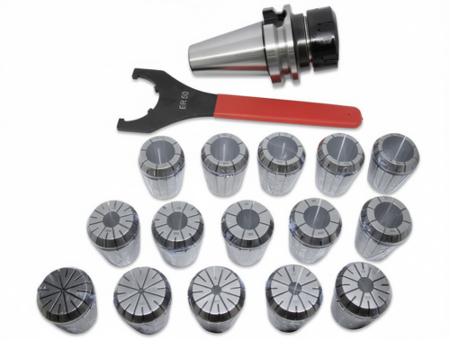 BT50-ER50-100 15PCS Патрон с набором цанг 15 шт (d3/6/9/12/15/17/20/23/26/29/31/32/33/34/35 мм)